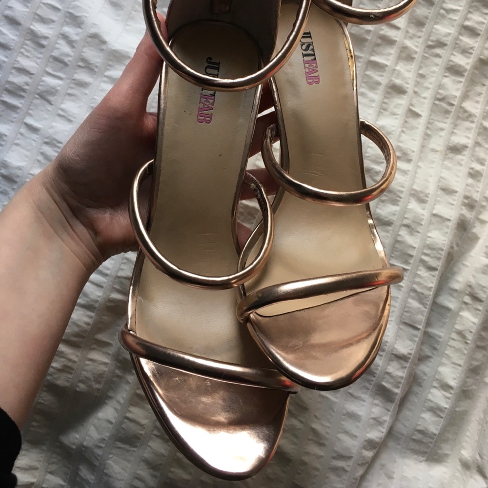 Rose Gold Heels - Picture 3 of 4